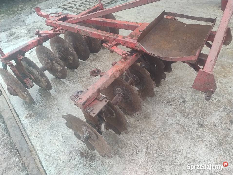 Talerzówka 2x 8 talerzy brona talerzowa nieuszkodzony