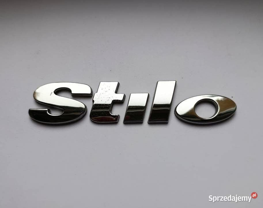 Napis Fiat Stilo 0107r Lipno