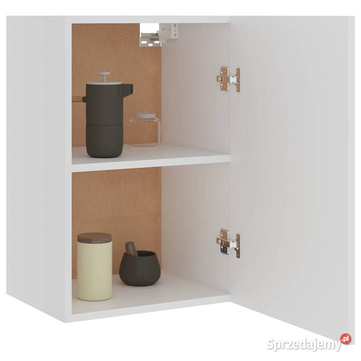 Szafka wisząca biała 395x31x60 materiał Warszawa