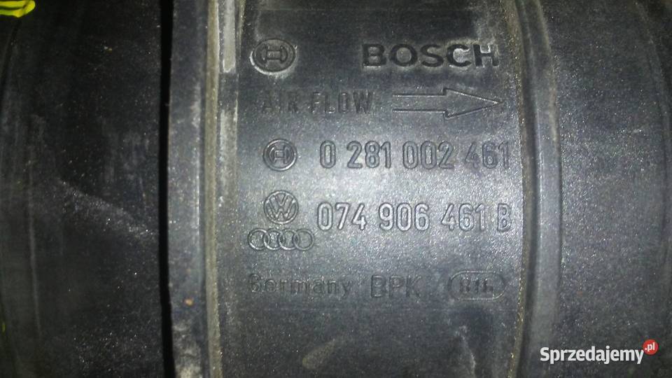 przepływomierz 20 DTI Golf 5Passat B5B6Audi A4 osobowe łódzkie Piotrków Trybunalski