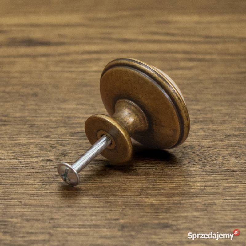 Gałka meblowa ceramiczna KWIATY świętokrzyskie Chmielnik sprzedam