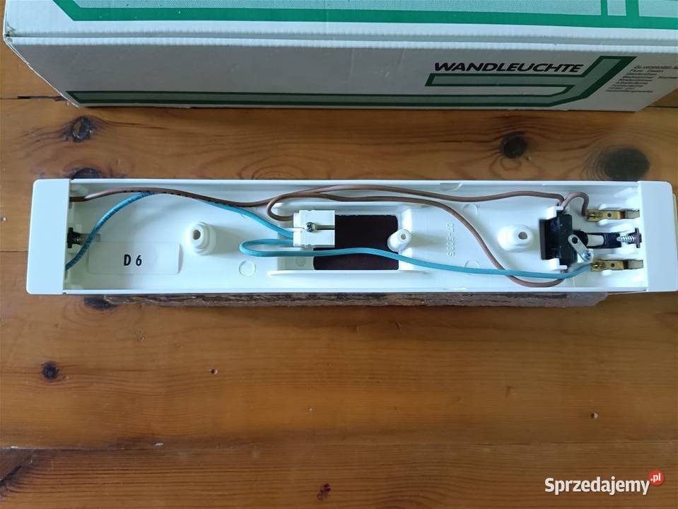 Lampa naścienna kinkietowa lodowe szkło lata 80 Tarnobrzeg