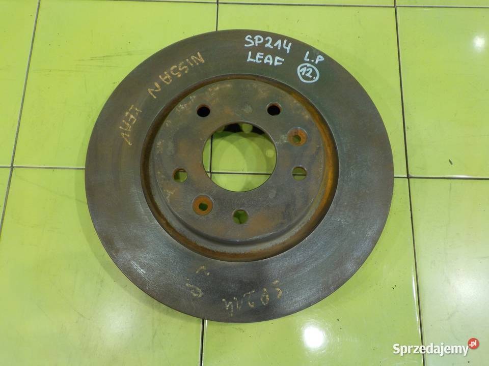NISSAN LEAF I LIFT 16r 5D tarcze hamulcowe przod Suków