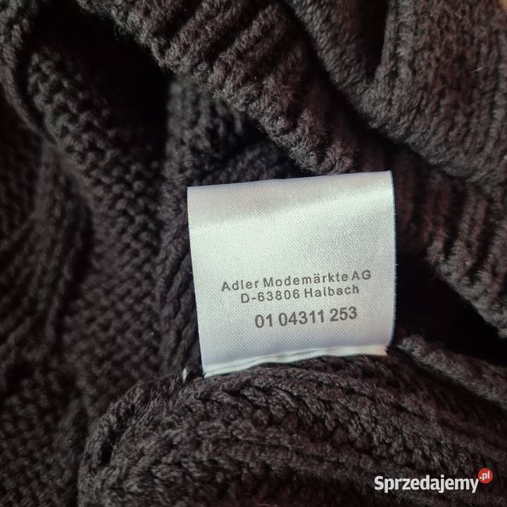 Sweter damski czarny XL Rozmiar 42(XL) Odzież damska Brzesko