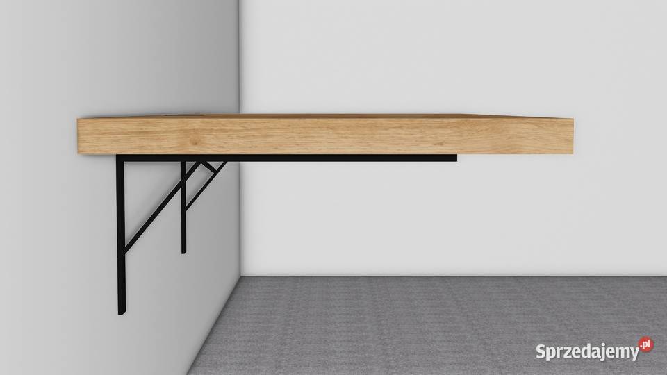 Biurko stolik blat składany składane 100 x 50 50cm śląskie