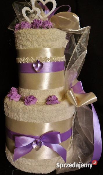 TORT z Ręczników Haft komputerowy Ręcznik z haft wielokolorowy Poznań