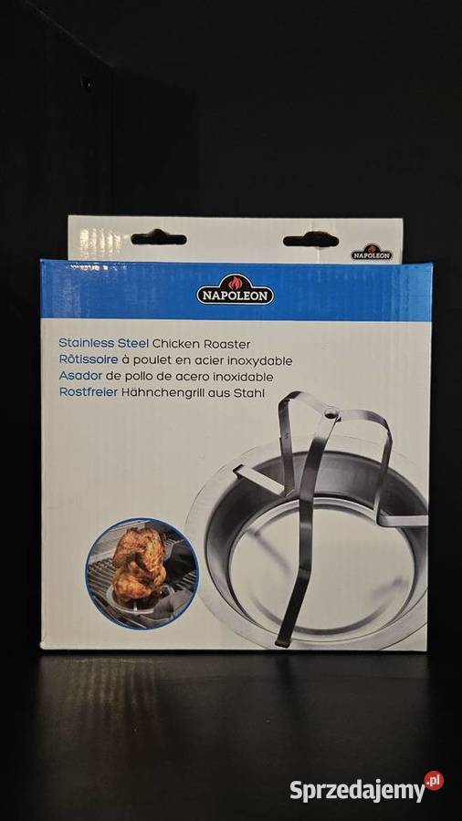 Stojak stalowy na kurczaka do grilla Napoleon sprzedam