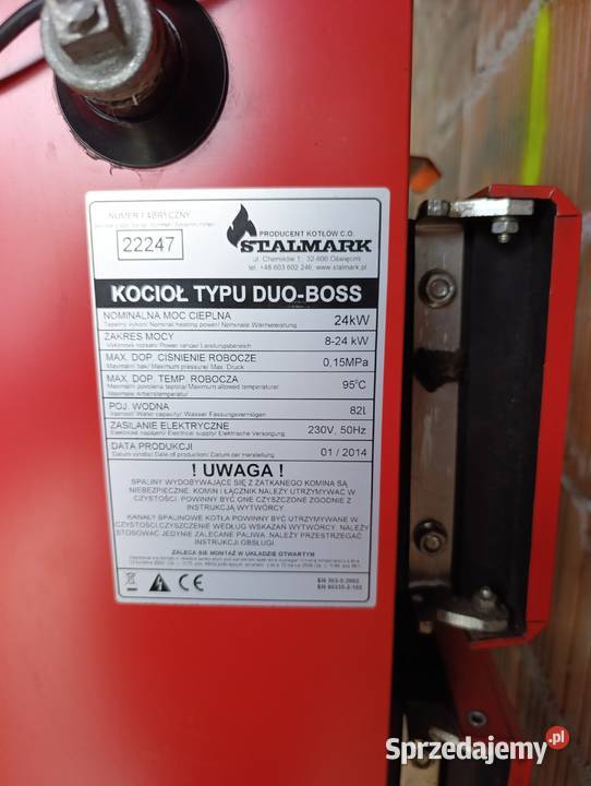 Kocioł na ekogroszek Stalmark DUOBOS z opolskie Gościce