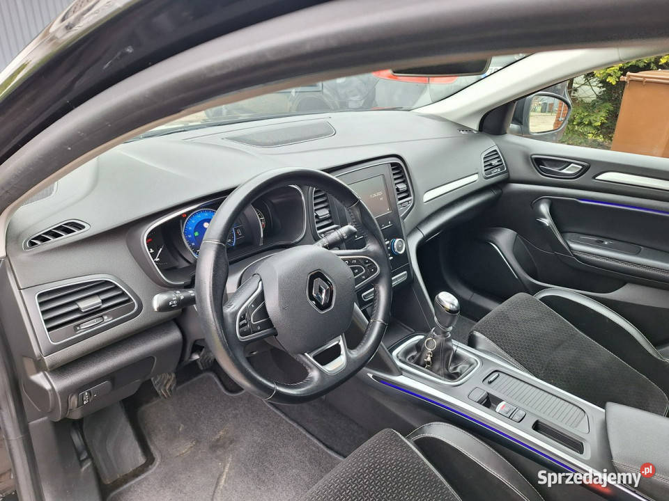 Renault Megane Klimatronik Nawigacja Ledy aluminiowe felgi Załom