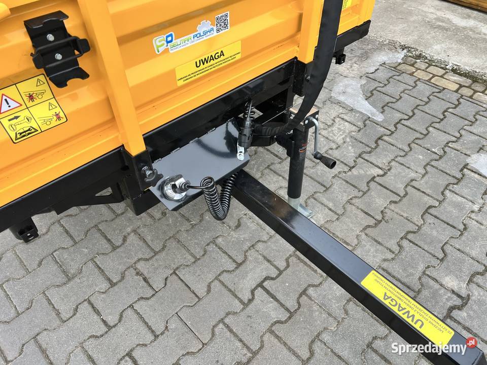 Przyczepa jednoosiowa o ładowności 2500 Legnica