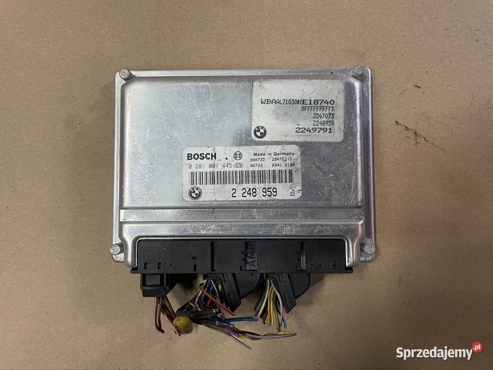 2248959 komputer sterownik silnika bmw 3 e46 5 zachodniopomorskie Szczecin