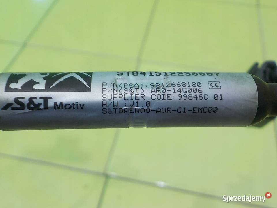 PEUGEOT 3008 I LIFT 16r 16 B 5D kamera Wyposażenie elektryczne Suków sprzedam