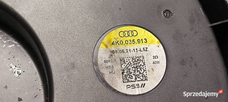 SUBWOOFER AUDI A6 C8 ALLROAD 4K0035913 osobowe Motoryzacja Lipno