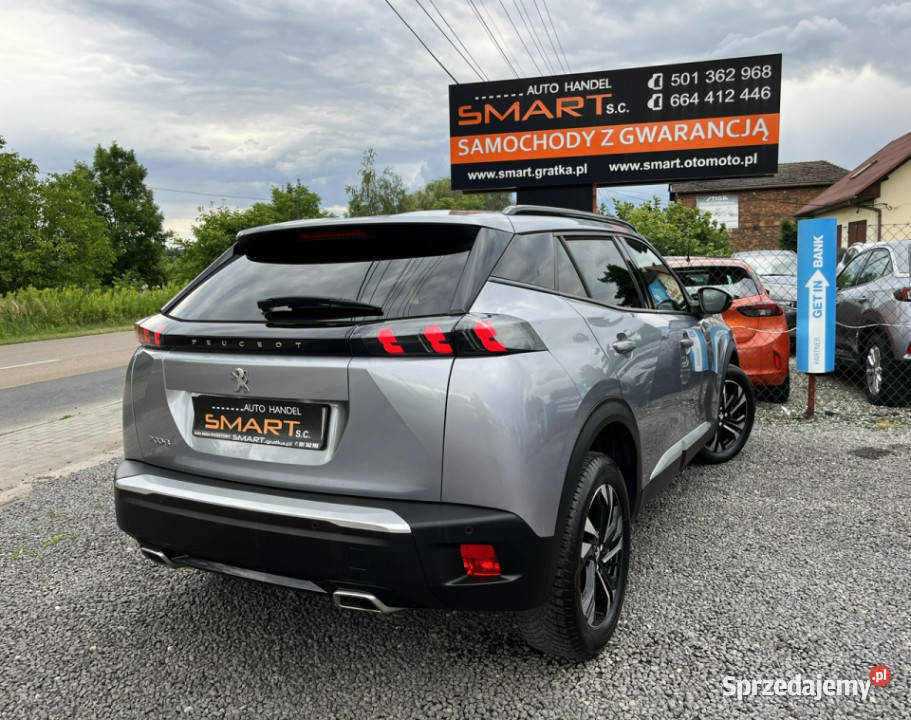 Peugeot 2008 12 PureTech 130 EAT8 Allure Automat światła do jazdy dziennej Rydułtowy sprzedam