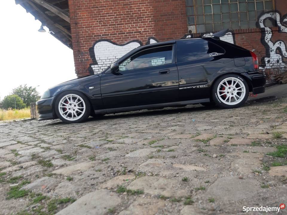 Honda civic VI swap 16 vtec Klima welurowa tapicerka dolnośląskie Chojnów