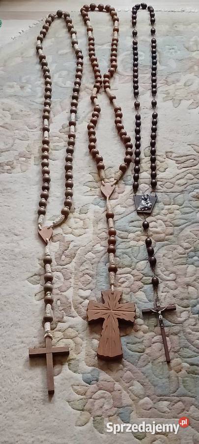 RÓŻAŃCE TRZY 300ZL DWA 160 DLUGIE A 1 MA 156 wielkopolskie Poznań