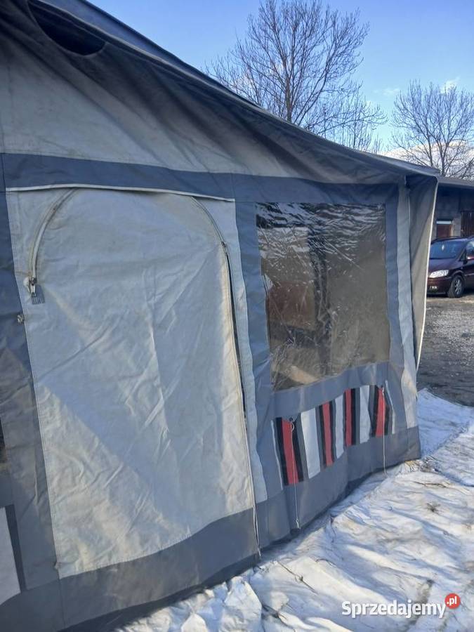 Przedsionek do przyczepy kempingowej hobby 480 łódzkie Radomsko