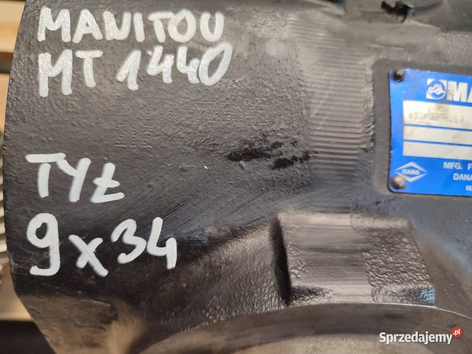 Dyferencjał tylny 259394 212469003 MANITOU MT Wilkowo