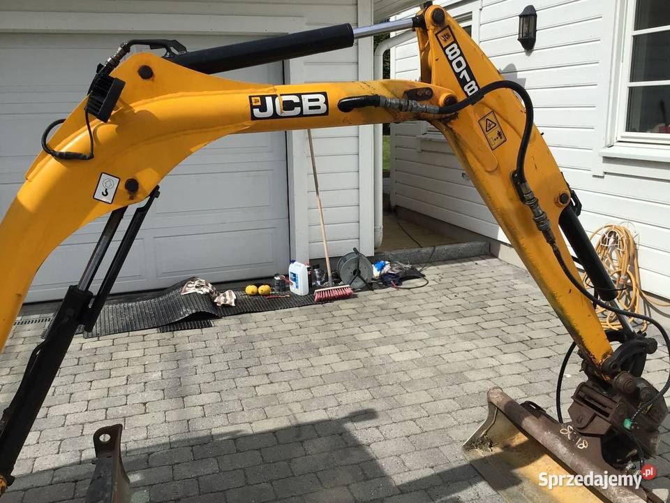 JCB 8018 CTS śląskie Topolów sprzedam