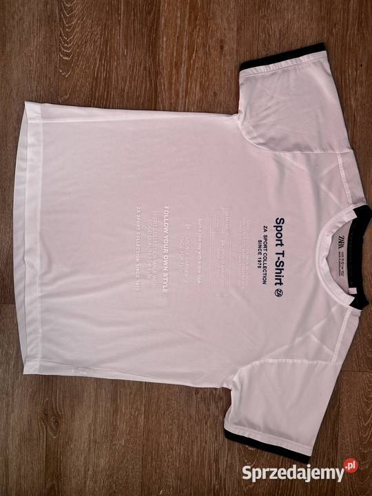 Biały tshirt 152 koszulka Zara biała koszulka na mazowieckie Wyszków