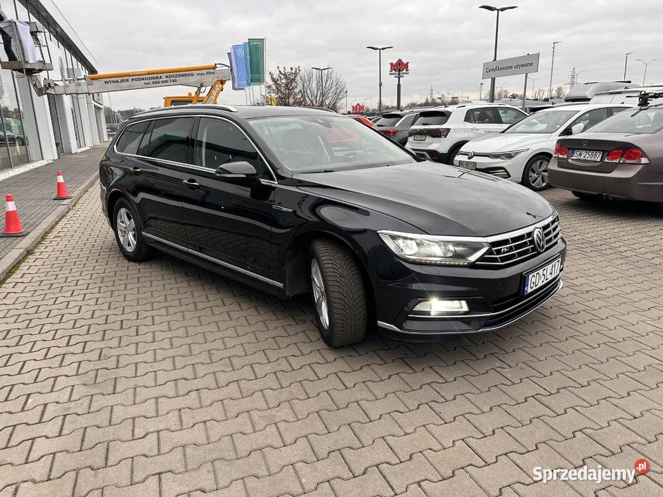 VW Passat B8 Rline 20 TDI 190 DSG 4motion full Samochody osobowe Chorzów