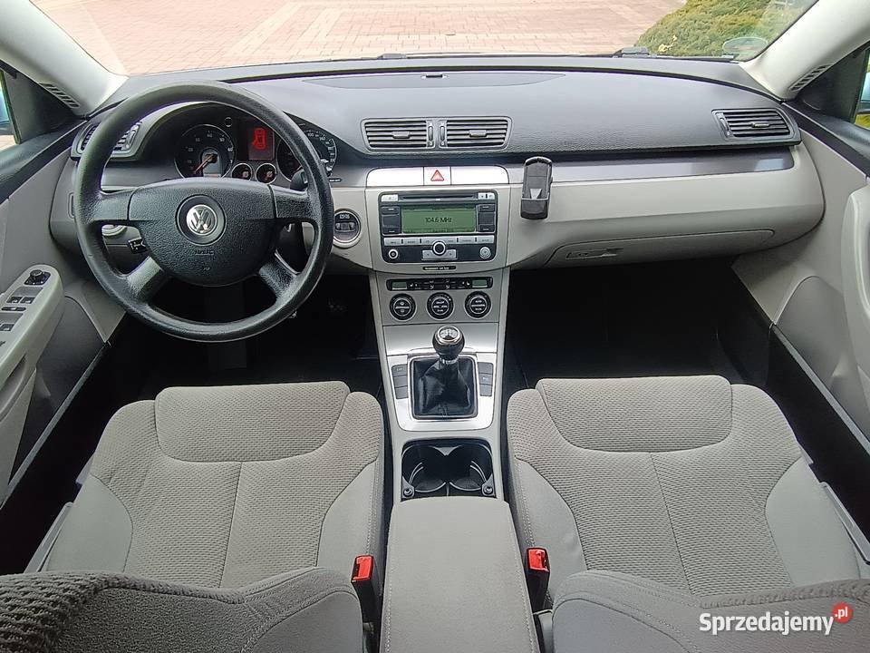 VW Passat B6 16i 2006r 228000 ŁADNY z Niemiec relingi dachowe Witkowo