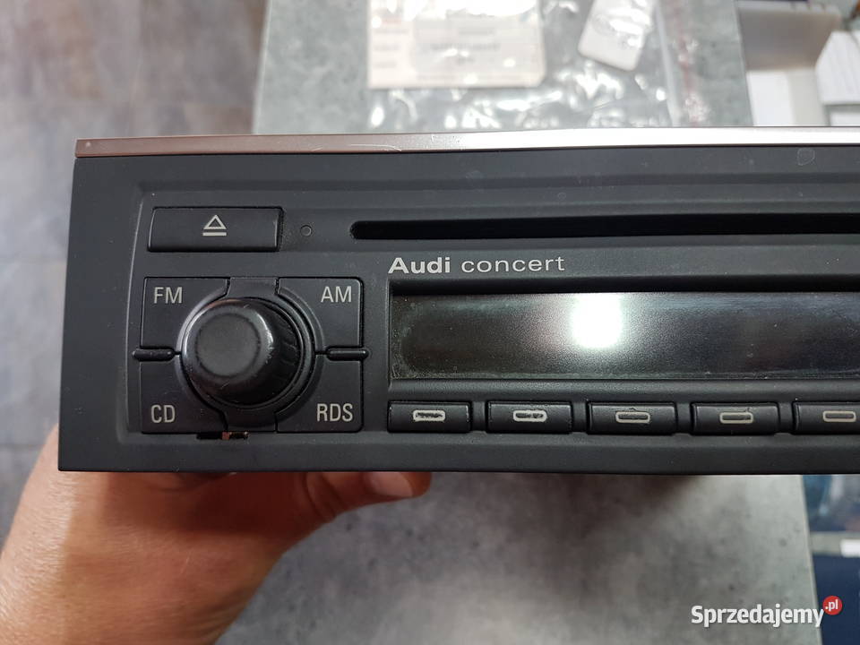 AUDI A4 B6 A3 SLINE RADIO CONCERT CD KOD Turek