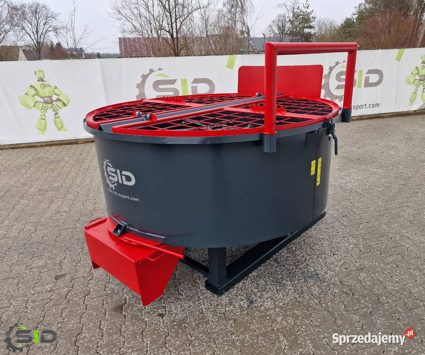 Mieszalnik Betoniarka Bębnowa Ciągnikowa 1800 L Grodziec