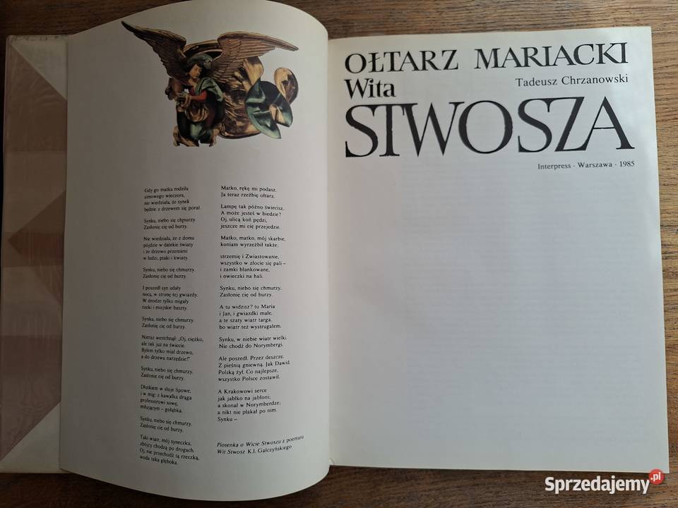 Ołtarz Mariacki Wita StwoszaTadeusz Chrzanowski Kraków