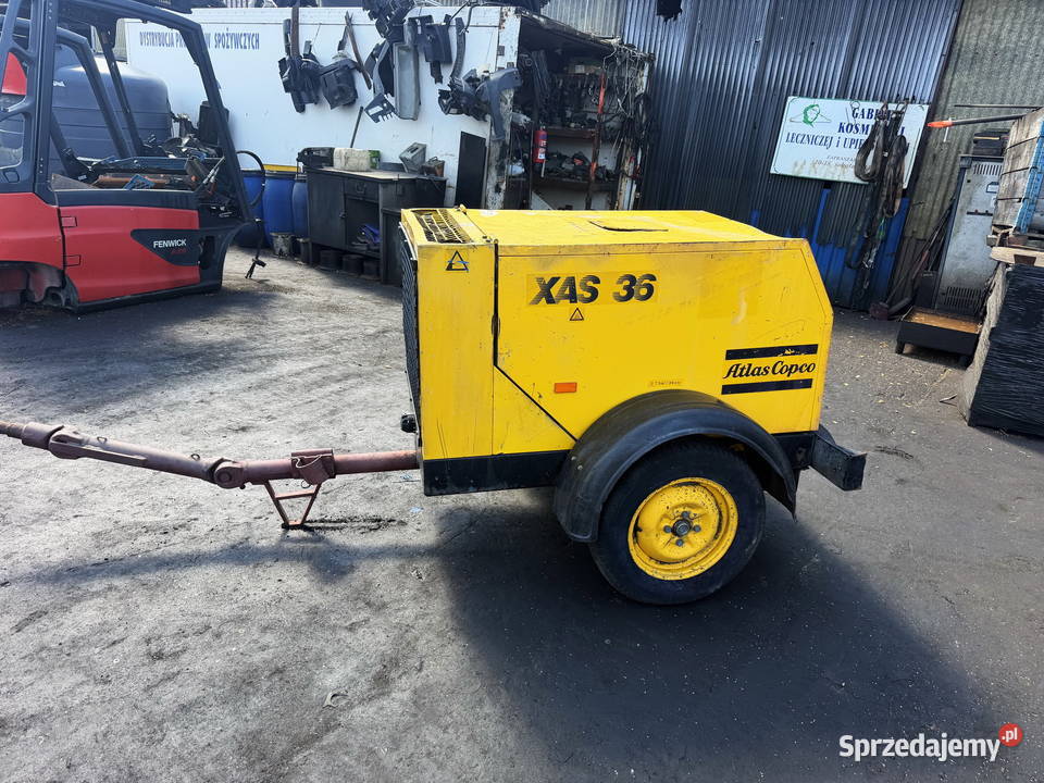 kompresor spalinowy Atlas Copco XAS 36 sprężarka Działoszyn
