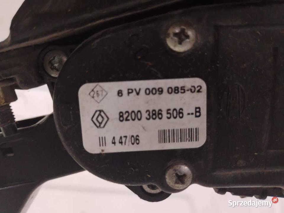 PEDAŁ GAZU POTENCJOMETR DACIA LOGAN 8200386506