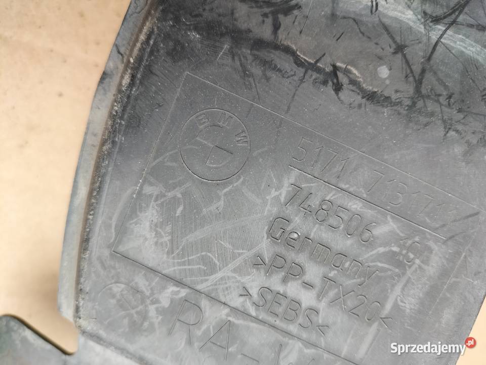 BMW 1 E87 748506 OSŁONA MAGLOWNICY PODŁUŻNICY osobowe Kamień-Kolonia