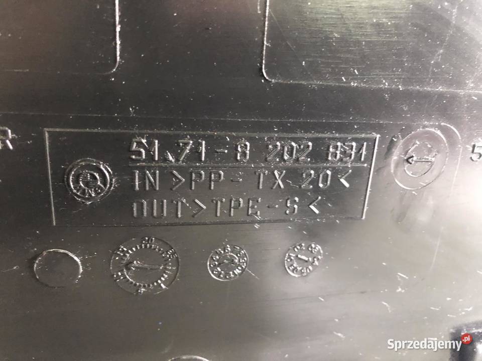 PAS PRZEDNI WZMOCNIENIE 8202831 BMW E46 osobowe