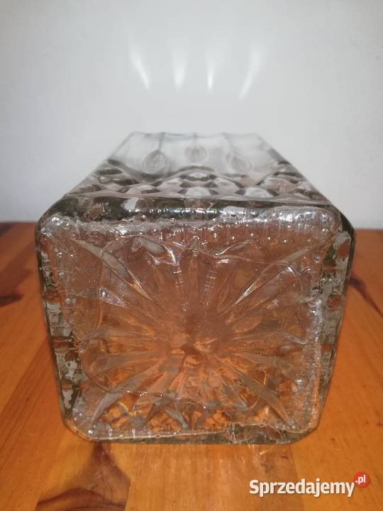 Szklana Karafka PRL mazowieckie Warszawa