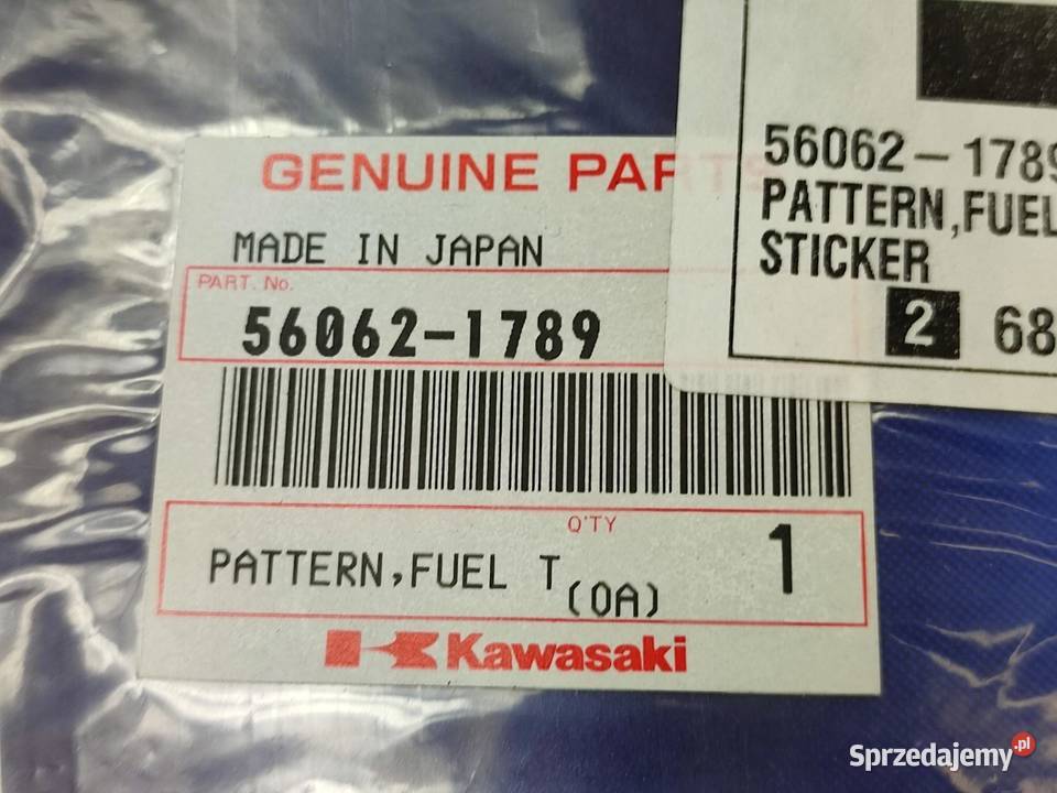 NAKLEJKA NA BAK LEWA STR KAWASAKI ZX900C2 NINJA Emblematy