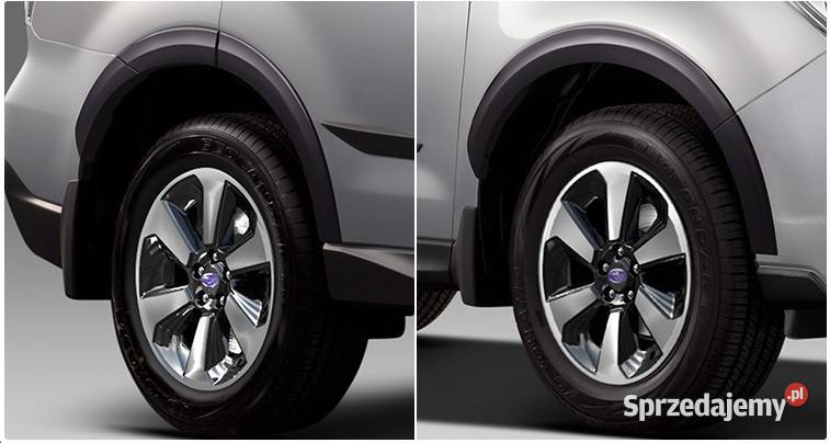 Nakładki na nadkolabłotniki Subaru Forester SJ Listwy i nakładki Warszawa sprzedam