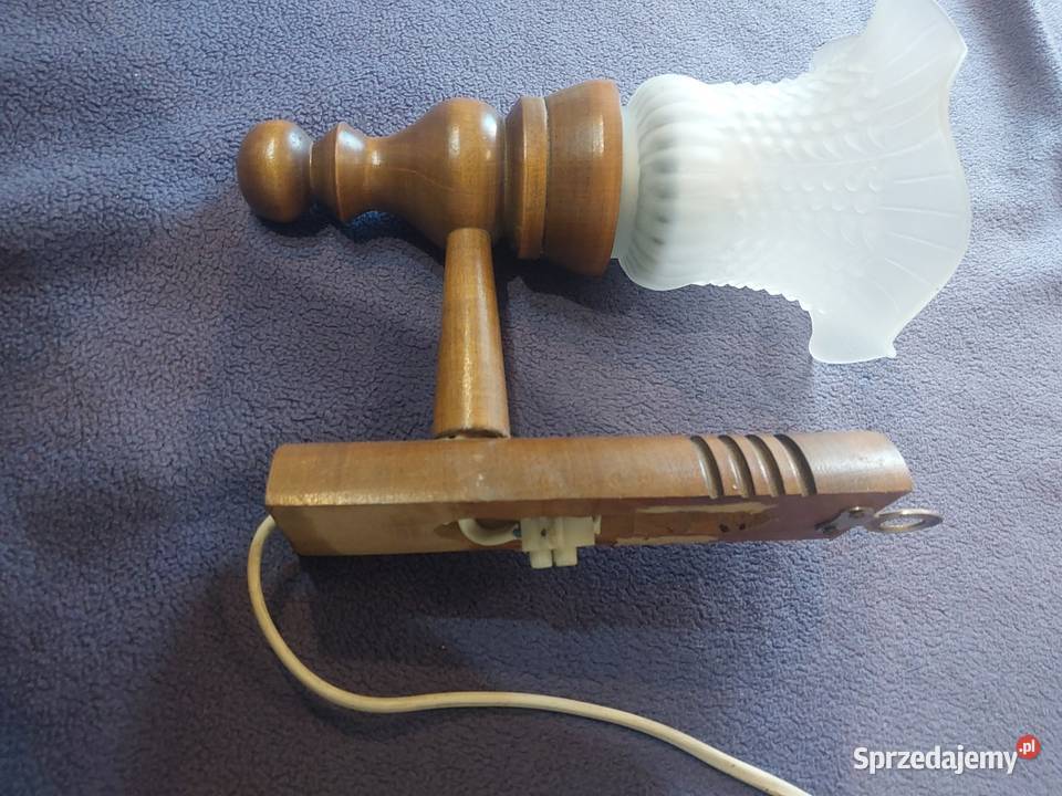 Kinkiet drewniany Baby Górne