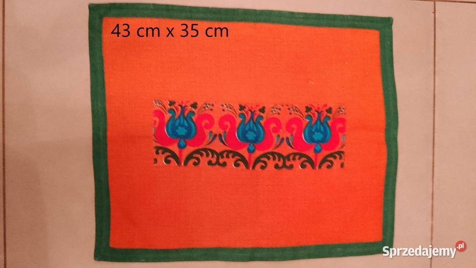 Stare lniane serwetki Częstochowa