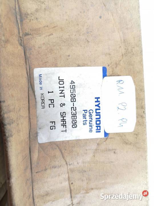 PÓŁOŚ LEWA PRZEGUB HYUNDAI SCOUPE 9293 ORYGINAŁ Półosie