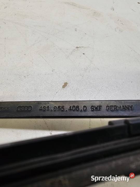 RAMIĘ WYCIERACZKI PRAWE AUDI A6 C7 A7 4G1955408D Ramiona wycieraczek Przystajń