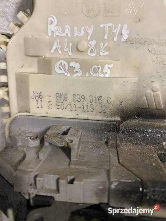 Zamek drzwi prawy tył Audi 8K0839016C Jasienica