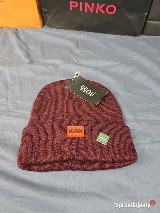 Czapki zimowe Ralph plein Boss damskie meskie Nakrycia głowy