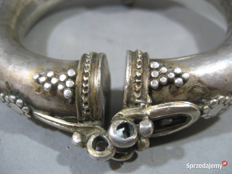 Bransoleta Orientalna Srebrna 121 gr Warszawa