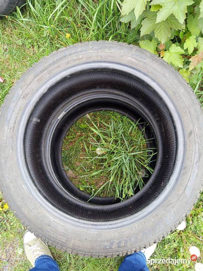 Dwie opony zimowe 24545 R18 Dunlop Winter Sport Łódź