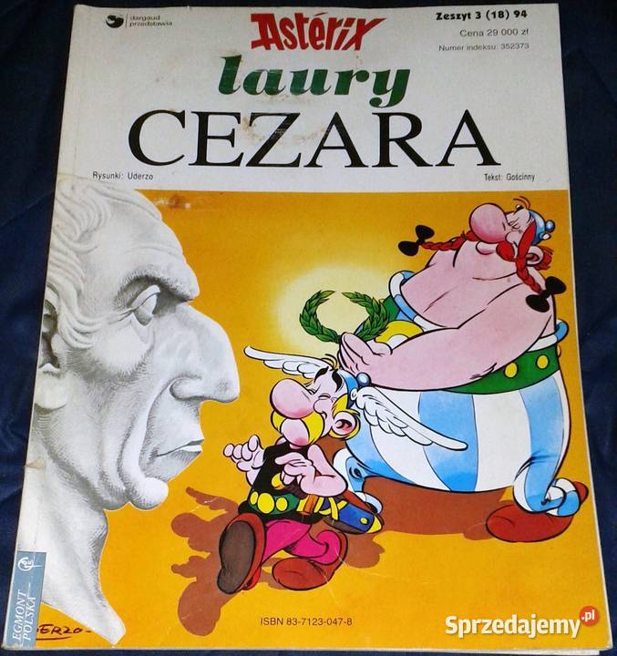 Asterix Laury Cezara Rene Goscinny Albert Uderzo sprzedam