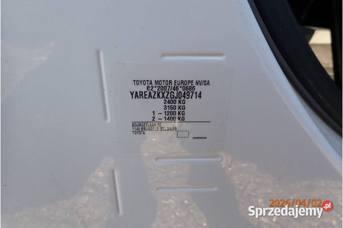 TOYOTA PROACE 2023 EE 136 Warszawa