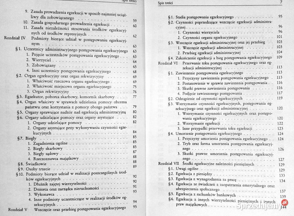 Administracyjne postępowanie egzekucyjne Tomasz Chełm sprzedam