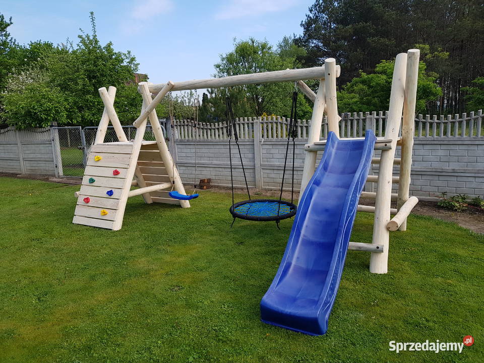 Plac zabaw huśtawki ślizg montaż Wrocław