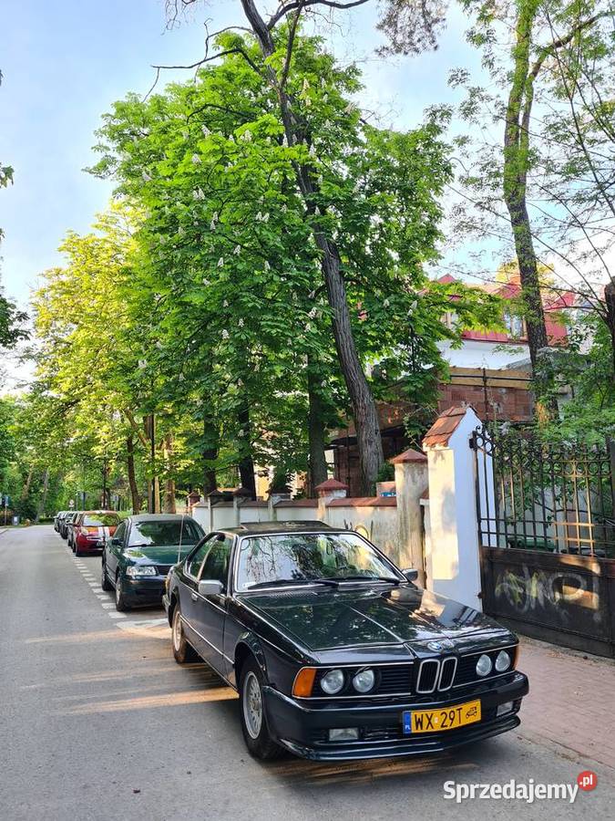 BMW E24 635csi 1984 europa Warszawa