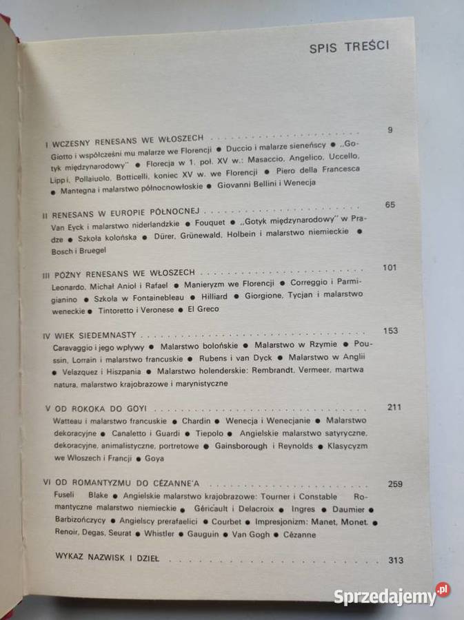 Giotta do Cezannea Michael Levey zarys historii sprzedam